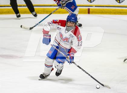 Thumbnail 1 in Frederick Gunn vs. Mount St. Charles (True Hockey Prep Cup) photogallery.