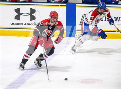 Thumbnail 1 in Frederick Gunn vs. Mount St. Charles (True Hockey Prep Cup) photogallery.