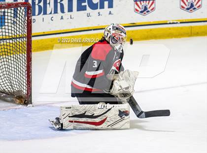 Thumbnail 1 in Frederick Gunn vs. Mount St. Charles (True Hockey Prep Cup) photogallery.