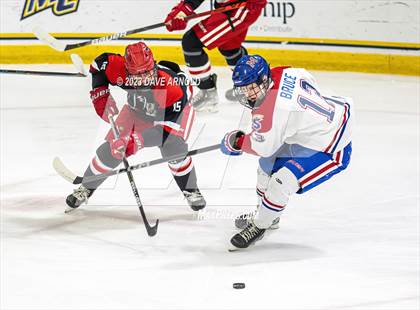 Thumbnail 1 in Frederick Gunn vs. Mount St. Charles (True Hockey Prep Cup) photogallery.