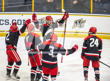 Thumbnail 1 in Frederick Gunn vs. Mount St. Charles (True Hockey Prep Cup) photogallery.