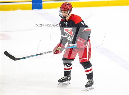 Thumbnail 2 in Frederick Gunn vs. Mount St. Charles (True Hockey Prep Cup) photogallery.