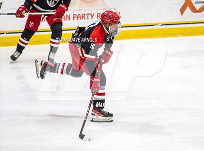 Thumbnail 1 in Frederick Gunn vs. Mount St. Charles (True Hockey Prep Cup) photogallery.