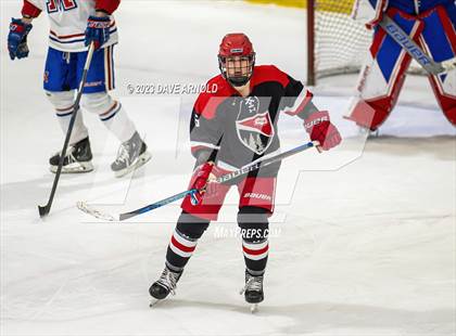 Thumbnail 3 in Frederick Gunn vs. Mount St. Charles (True Hockey Prep Cup) photogallery.