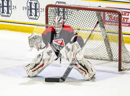 Thumbnail 2 in Frederick Gunn vs. Mount St. Charles (True Hockey Prep Cup) photogallery.