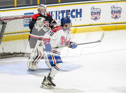 Thumbnail 2 in Frederick Gunn vs. Mount St. Charles (True Hockey Prep Cup) photogallery.