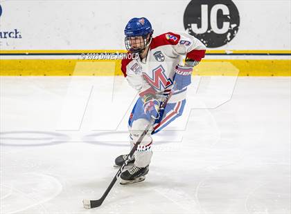 Thumbnail 2 in Frederick Gunn vs. Mount St. Charles (True Hockey Prep Cup) photogallery.