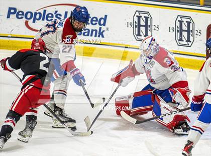 Thumbnail 1 in Frederick Gunn vs. Mount St. Charles (True Hockey Prep Cup) photogallery.