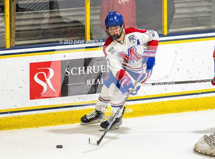 Thumbnail 3 in Frederick Gunn vs. Mount St. Charles (True Hockey Prep Cup) photogallery.