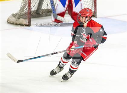 Thumbnail 2 in Frederick Gunn vs. Mount St. Charles (True Hockey Prep Cup) photogallery.