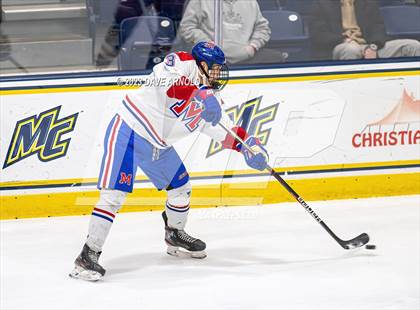 Thumbnail 3 in Frederick Gunn vs. Mount St. Charles (True Hockey Prep Cup) photogallery.