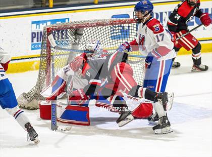 Thumbnail 1 in Frederick Gunn vs. Mount St. Charles (True Hockey Prep Cup) photogallery.
