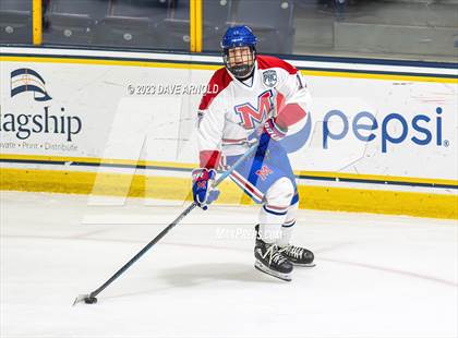 Thumbnail 3 in Frederick Gunn vs. Mount St. Charles (True Hockey Prep Cup) photogallery.