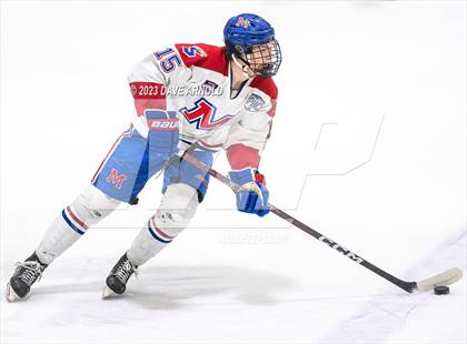 Thumbnail 1 in Frederick Gunn vs. Mount St. Charles (True Hockey Prep Cup) photogallery.