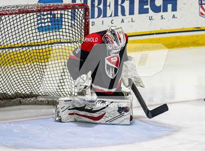Thumbnail 3 in Frederick Gunn vs. Mount St. Charles (True Hockey Prep Cup) photogallery.