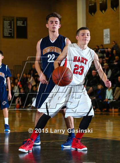 Thumbnail 2 in Hart vs. Chatsworth (Golden Valley Tournament) photogallery.