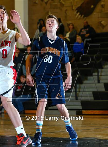 Thumbnail 3 in Hart vs. Chatsworth (Golden Valley Tournament) photogallery.
