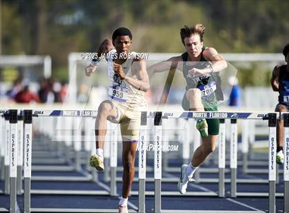 Thumbnail 1 in Bob Hayes Invitational (100m Hurdles) photogallery.