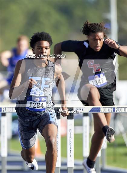 Thumbnail 3 in Bob Hayes Invitational (100m Hurdles) photogallery.