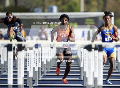 Thumbnail 3 in Bob Hayes Invitational (100m Hurdles) photogallery.