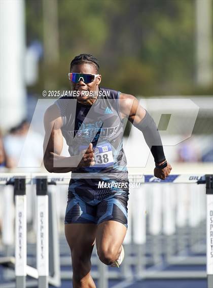 Thumbnail 3 in Bob Hayes Invitational (100m Hurdles) photogallery.
