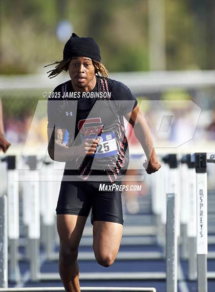 Thumbnail 2 in Bob Hayes Invitational (100m Hurdles) photogallery.