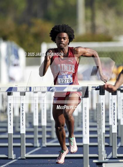 Thumbnail 3 in Bob Hayes Invitational (100m Hurdles) photogallery.