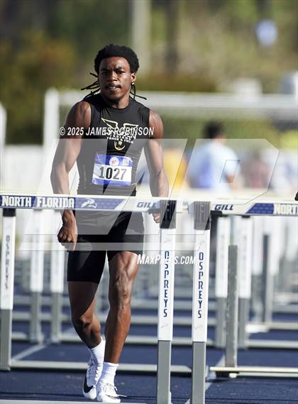 Thumbnail 2 in Bob Hayes Invitational (100m Hurdles) photogallery.