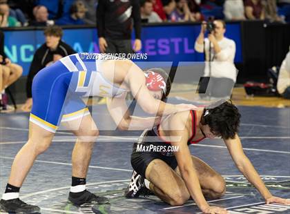 Thumbnail 3 in Northwest Guilford vs Laney (NCHSAA 4A Dual Team State Championships) photogallery.