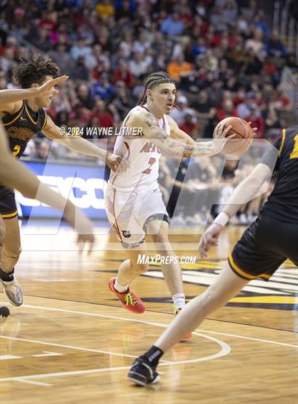 Thumbnail 3 in Cooper vs Newport (2024 9th Region Boys Basketball Tournament) photogallery.