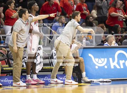 Thumbnail 1 in Cooper vs Newport (2024 9th Region Boys Basketball Tournament) photogallery.