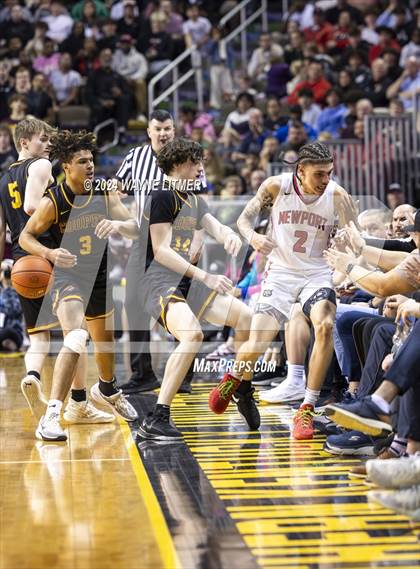 Thumbnail 3 in Cooper vs Newport (2024 9th Region Boys Basketball Tournament) photogallery.