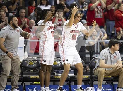 Thumbnail 1 in Cooper vs Newport (2024 9th Region Boys Basketball Tournament) photogallery.