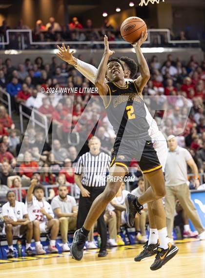 Thumbnail 1 in Cooper vs Newport (2024 9th Region Boys Basketball Tournament) photogallery.