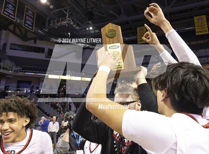 Thumbnail 1 in Cooper vs Newport (2024 9th Region Boys Basketball Tournament) photogallery.
