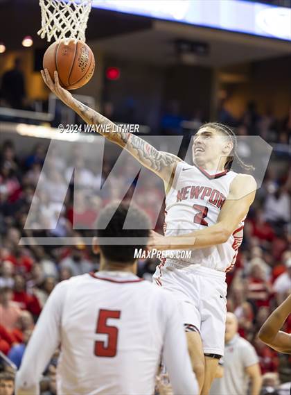 Thumbnail 3 in Cooper vs Newport (2024 9th Region Boys Basketball Tournament) photogallery.