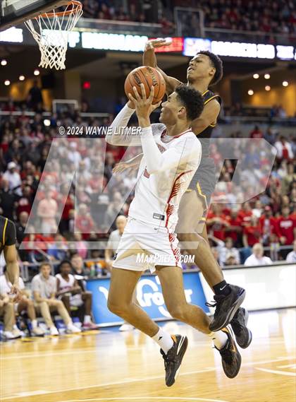Thumbnail 3 in Cooper vs Newport (2024 9th Region Boys Basketball Tournament) photogallery.