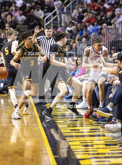 Thumbnail 1 in Cooper vs Newport (2024 9th Region Boys Basketball Tournament) photogallery.
