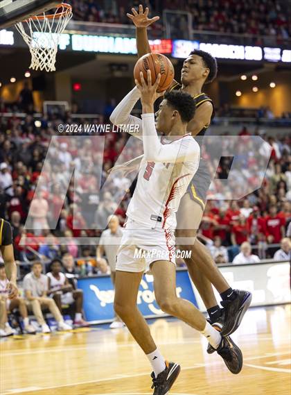 Thumbnail 2 in Cooper vs Newport (2024 9th Region Boys Basketball Tournament) photogallery.
