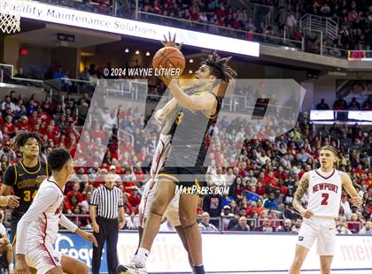 Thumbnail 3 in Cooper vs Newport (2024 9th Region Boys Basketball Tournament) photogallery.
