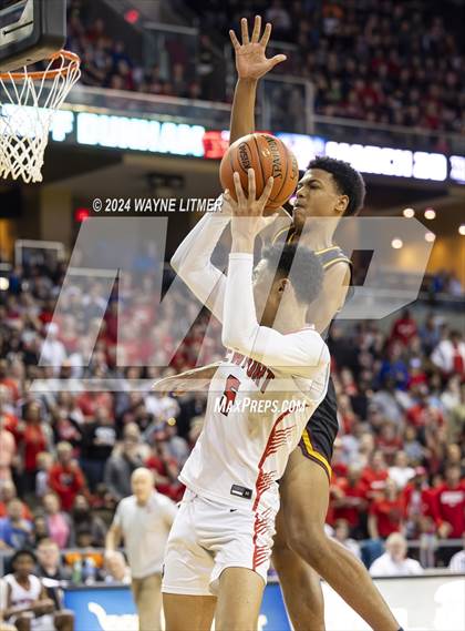 Thumbnail 1 in Cooper vs Newport (2024 9th Region Boys Basketball Tournament) photogallery.