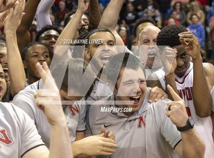 Thumbnail 2 in Cooper vs Newport (2024 9th Region Boys Basketball Tournament) photogallery.