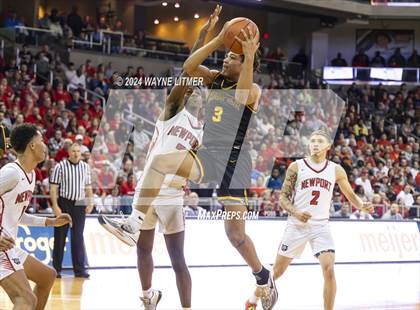 Thumbnail 3 in Cooper vs Newport (2024 9th Region Boys Basketball Tournament) photogallery.