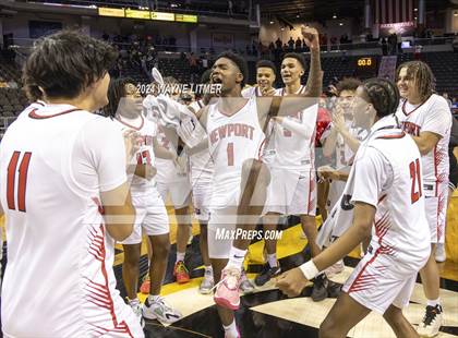 Thumbnail 2 in Cooper vs Newport (2024 9th Region Boys Basketball Tournament) photogallery.