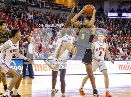 Thumbnail 1 in Cooper vs Newport (2024 9th Region Boys Basketball Tournament) photogallery.