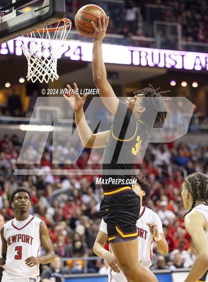 Thumbnail 2 in Cooper vs Newport (2024 9th Region Boys Basketball Tournament) photogallery.