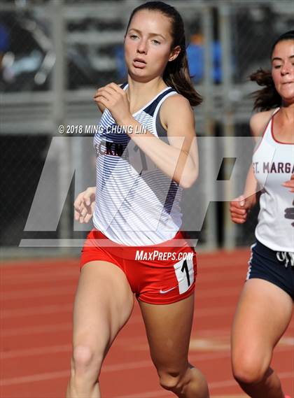 Thumbnail 2 in Orange County Championships (Girls 1600 Meter Run Rated) photogallery.