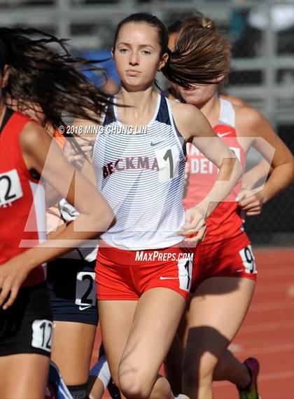 Thumbnail 2 in Orange County Championships (Girls 1600 Meter Run Rated) photogallery.