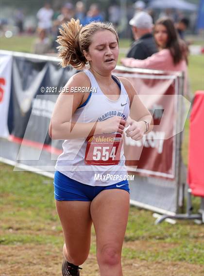 Thumbnail 1 in CIF Central Section Cross Country Championships (Girls D3 Race) photogallery.