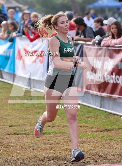 Thumbnail 3 in CIF Central Section Cross Country Championships (Girls D3 Race) photogallery.